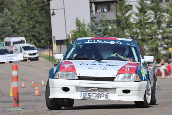 Callén firma un doblete en  el I Slalom de Candanchú