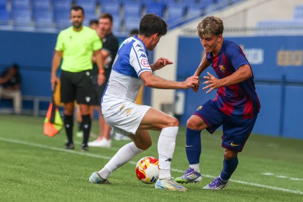El Barça B de Juan Hernández concluye los amistosos con victoria
