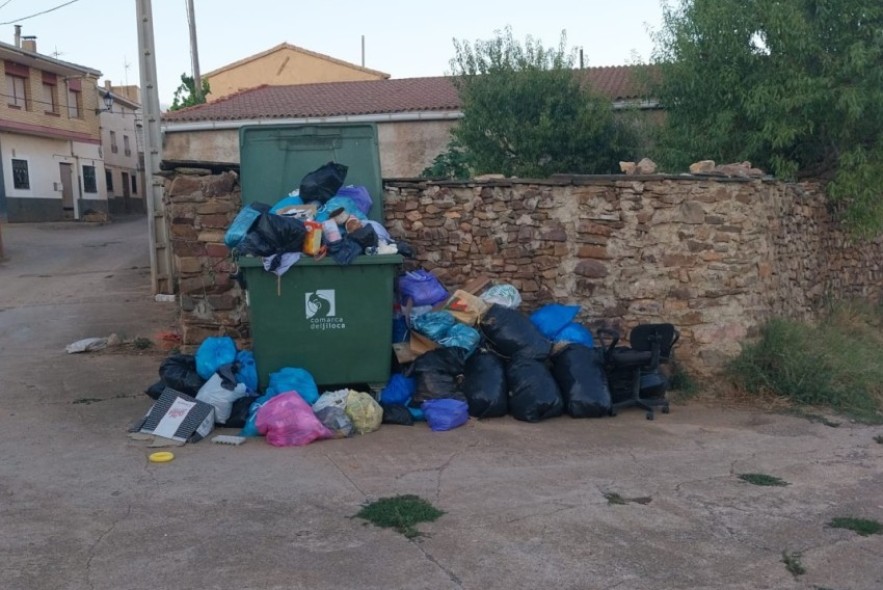 La Comarca del Jiloca ve intencionalidad en los incumplimientos de FCC en el servicio de recogida de basuras