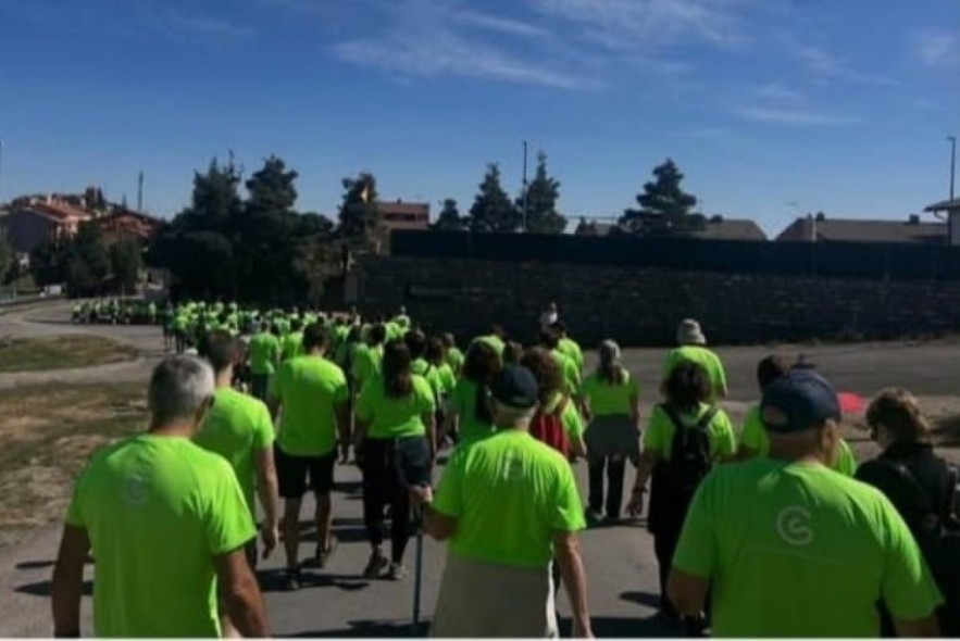 Bronchales junta más de 400 deportistas en lucha contra el cáncer