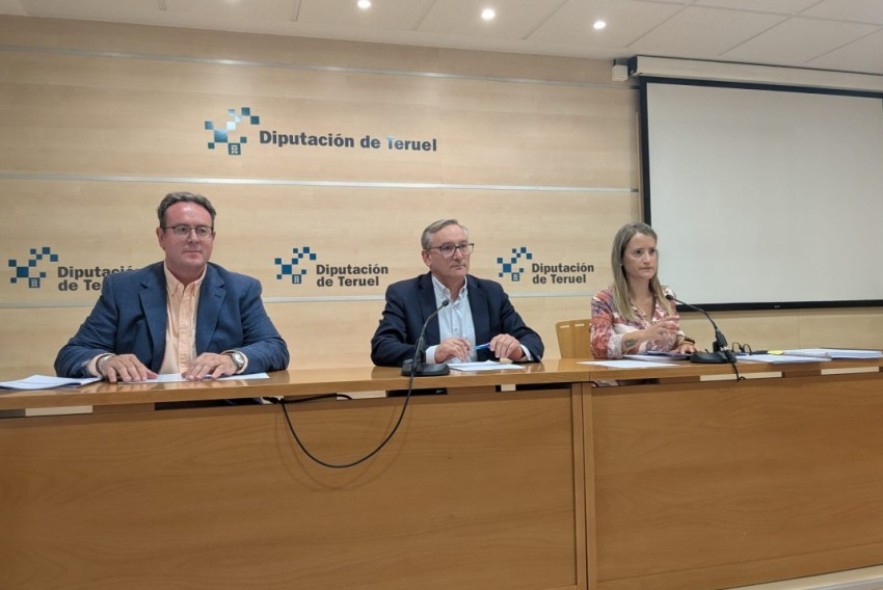 La Diputación de Teruel completa el Plan de Concertación para 2025 con 4,6 millones de euros más, hasta llegar a los 12,3 millones