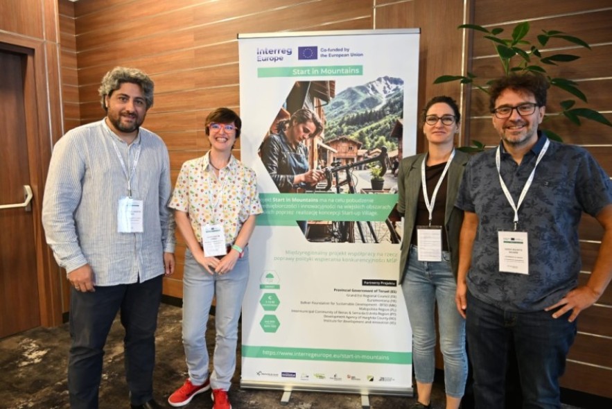 La DPT lidera en Cracovia el primer encuentro de los socios del proyecto Start in Mountains sobre emprendimiento en zonas de montaña