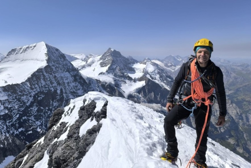Javier Magallón conquista el Eiger en los Alpes Berneses