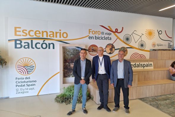 Teruel difunde en Zaragoza el atractivo de sus rutas para BTT