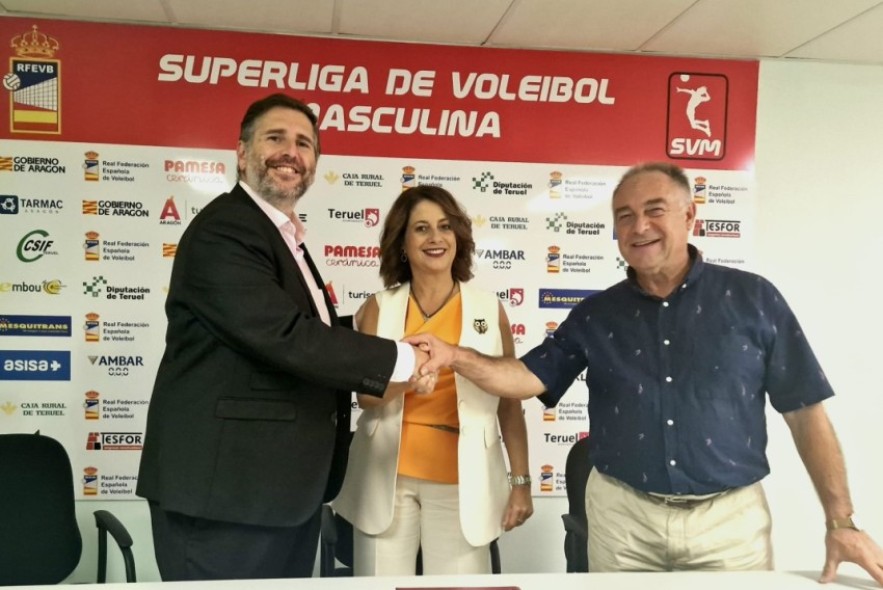 El Ayuntamiento sigue apoyando al Pamesa Teruel Voleibol