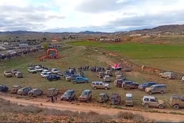 El Ayuntamiento de Calamocha cede una parcela para que el Club 4x4 Calamocha tenga su propio circuito