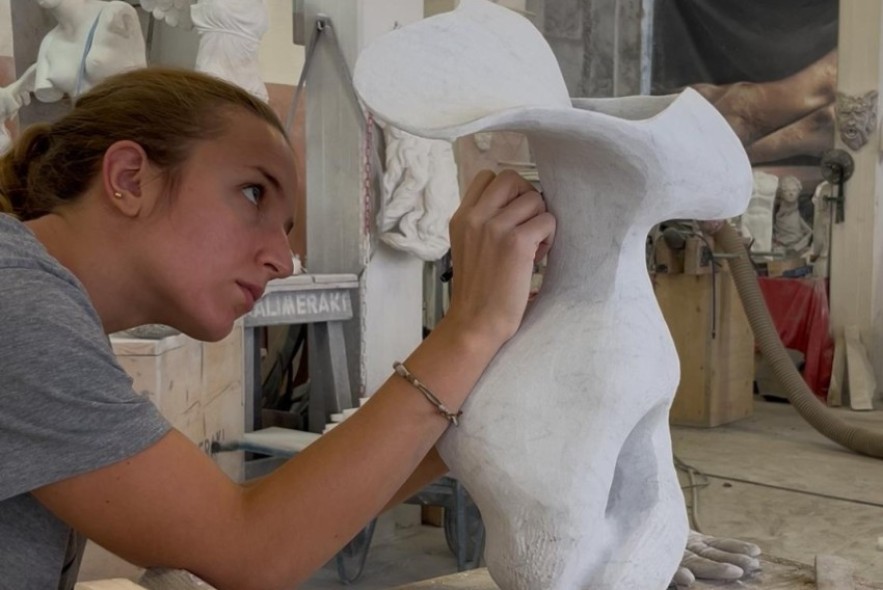 Estela Ferrer deja la impronta turolense en el Premio Carrara Ciudad Creativa de la Unesco