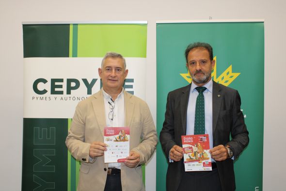 Cepyme y Caja Rural de Teruel premian las compras de otoño