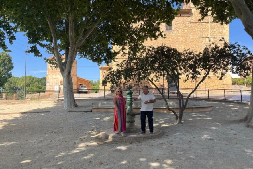 El Ayuntamiento de Teruel acondiciona el parque de Caudé con una inversión de 5.000 euros