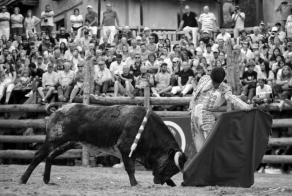 Noel García e Isaac Galvin: triunfo en la secular plaza de Albarracín