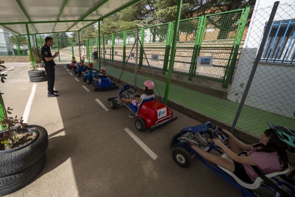 La Jornada de Puertas Abiertas del Parque Infantil de Tráfico fue una toma de contacto para ver la importancia de la Seguridad Vial