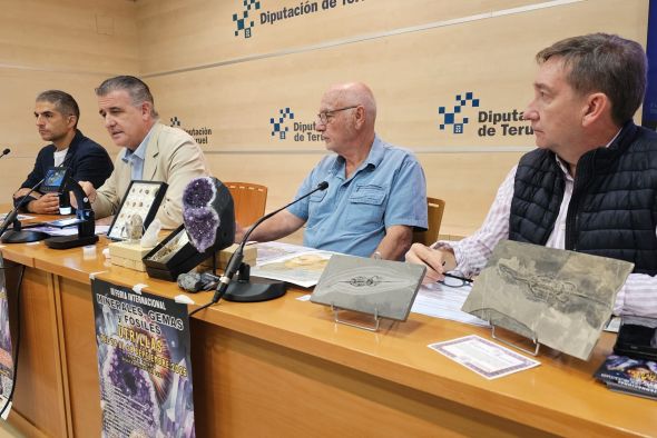 La III Feria Internacional de Minerales, Gemas y Fósiles regresa a Utrillas este fin de semana