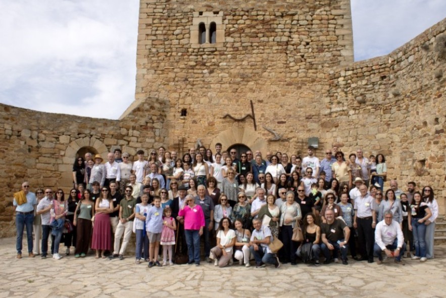 Puertomingalvo reúne a seis generaciones de la familia Solsona-Nevot