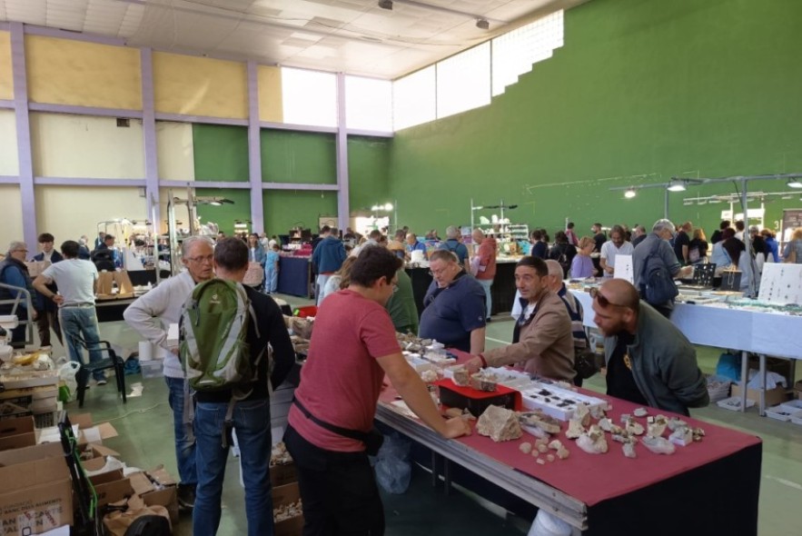 La Feria de Minerales, Gemas y Fósiles de Utrillas se clausura este domingo