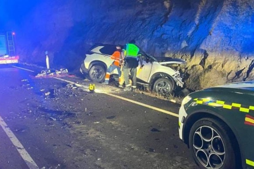 Dos muertos y cuatro heridos en un accidente de tráfico en La Fresneda