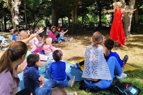Cristina Verbena ofreció una doble actuación  en Calomarde y Torres