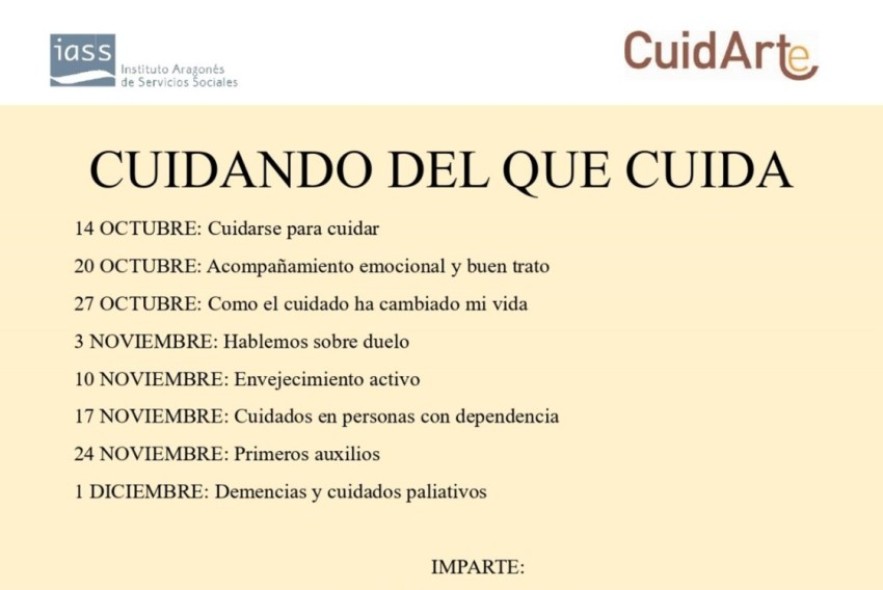 La Comarca del Maestrazgo impulsa un nuevo ciclo de sesiones grupales para ayudar a prevenir el síndrome del cuidador