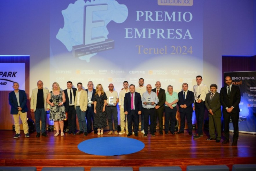 El Premio Empresa Teruel celebra su XXI edición en Dinópolis