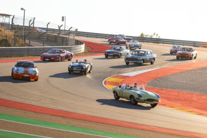 MotorLand prepara el Classic Festival participando en el 9ª Rally Internacional Hospederías de Aragón