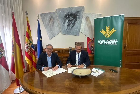 La Diputación de Teruel y Caja Rural renuevan el convenio para apoyar las ferias agropecuarias, agroalimentarias y medioambientales