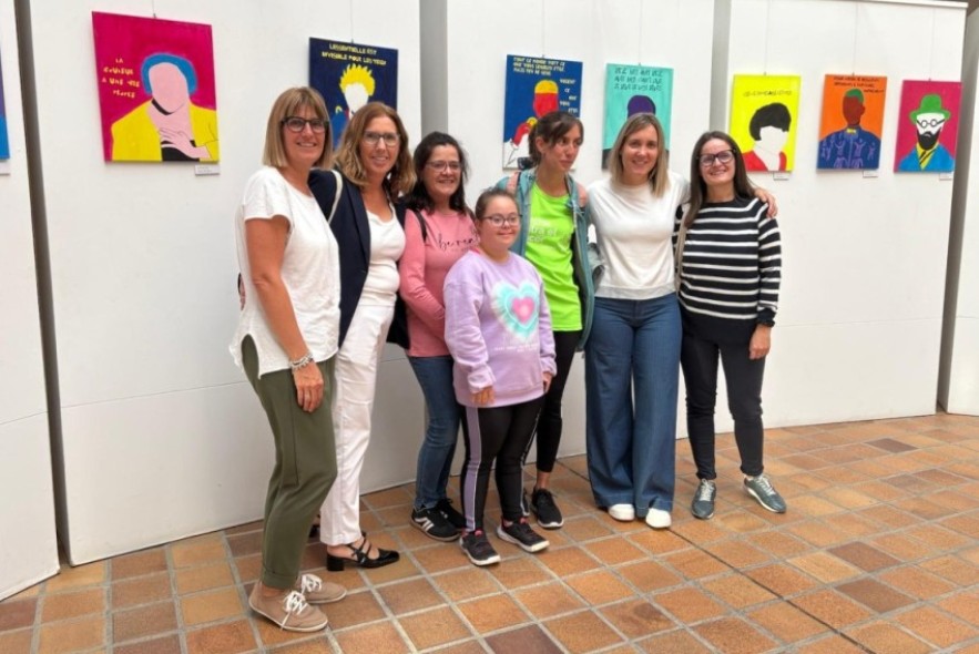 Alumnos del Gloria Fuertes y el IES Pablo Serrano exponen en Andorra