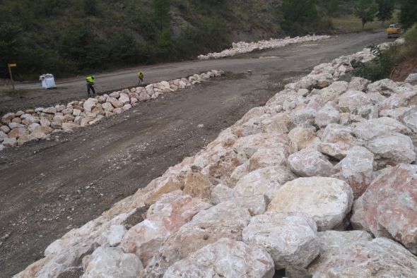 Montalbán concluye la reconstrucción de las calles Rambla y Teruel y la escollera