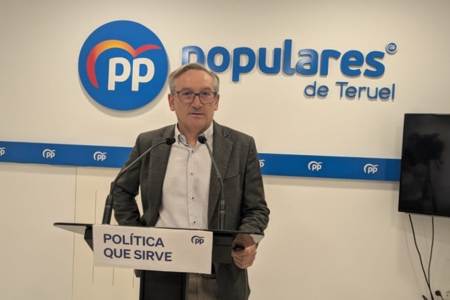 Juste lamenta el “deterioro” de la imagen de Teruel a causa de los escándalos socialistas
