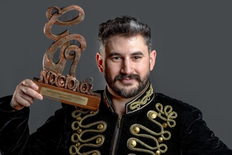 El peluquero turolense José Mora, Mejor Estilista en el Galardón Revelación Nacional