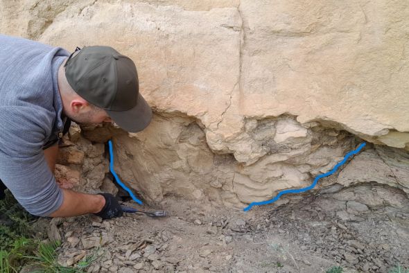 La Fundación Dinópolis presenta nuevas huellas de dinosaurios en Allepuz, Cedrillas y Jorcas