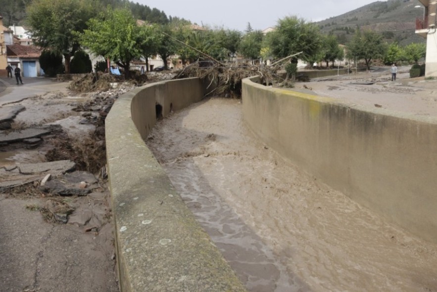 El Gobierno central subvenciona con 2,8 millones de euros a entidades locales de la provincia de Teruel para la reparación de infraestructuras municipales dañadas por la dana de 2024