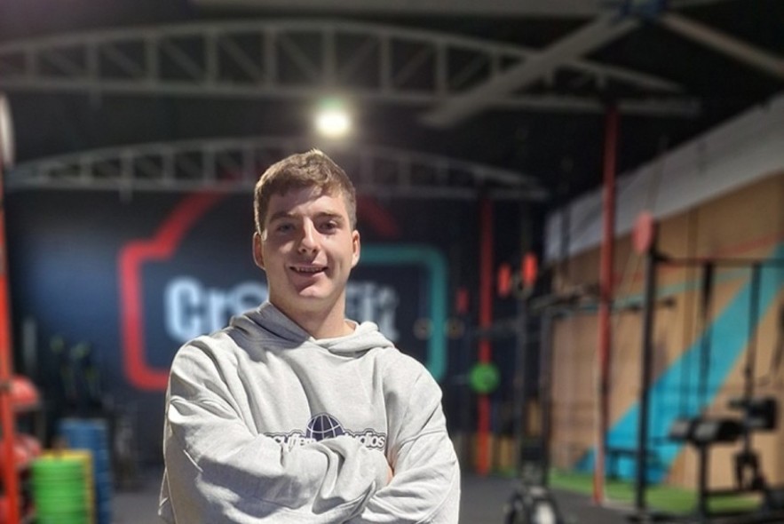 Álex Cavero, campeón de España ‘teen’ de Functional Fitness y ‘coach’ en crossfit teruel: “En crossfit, a mi padre no le veo como en casa sino como un compañero de entrenamiento”