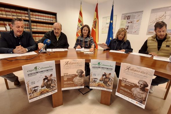 XIII Antiquarius y XLII ExpoCalamocha, próximas citas en el ferial calamochino