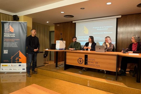 Una jornada técnica en Teruel analiza la construcción industrializada en madera