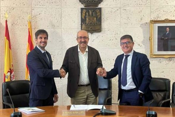 Caja Rural de Teruel financiará la planta fotovoltaica de Calamocha