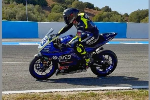 Gonzalo Sánchez da un paso al frente en su circuito fetiche de Jerez