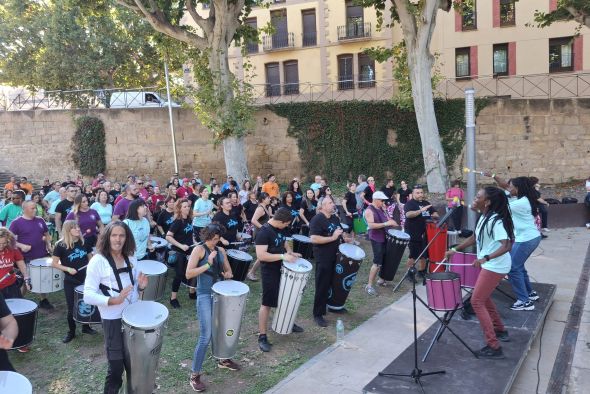 Éxito del II Encuentro de Batucadas de Alcañiz, con más de 300 participantes