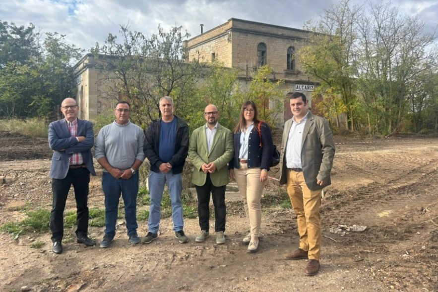 El PAR pide la vuelta del tren de Alcañiz y denuncia el abandono del Bajo Aragón