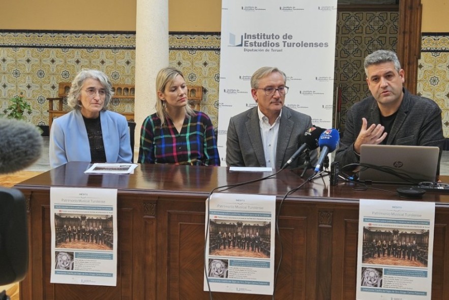 Un proyecto audiovisual recupera polifonía y música para tecla de las catedrales de Teruel y Albarracín y la excolegiata de Alcañiz de los siglos XVI y XVII