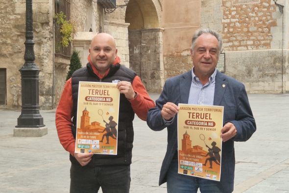 El pabellón de Las Viñas acogerá el Aragón Master Territorial de bádminton