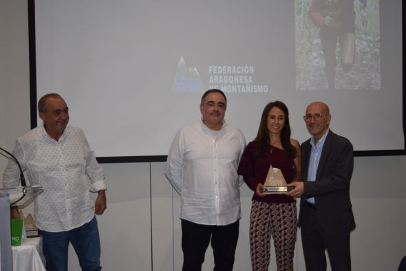 Alba Loras, de Club Maestrazgo, mejor deportista de todo el año para la Aragonesa de Montaña