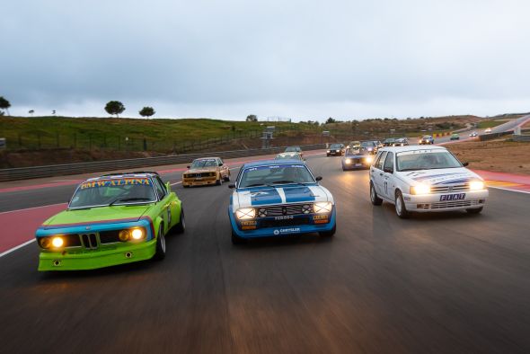 Homenaje en Alcañiz al motor histórico con un Classic Festival masivo en Motorland