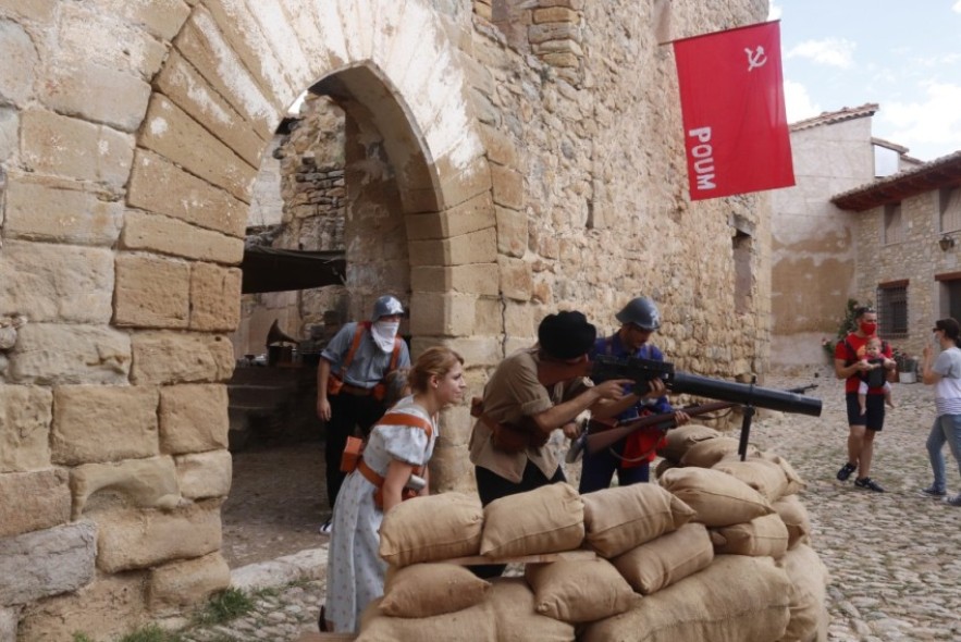 Maricarmen Soler, alcaldesa de Mirambel: “El rodaje de ‘Tierra y Libertad’ enterró muchas hachas de guerra”