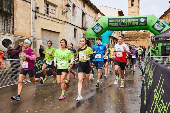 Sonia Gaset y Joaquín Muñoz ganan la Carrera del Azafrán
