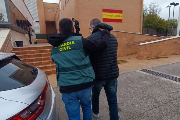 La Guardia Civil de Teruel desarticula un grupo criminal implicado en doce robos con fuerza en Teruel y Guadalajara
