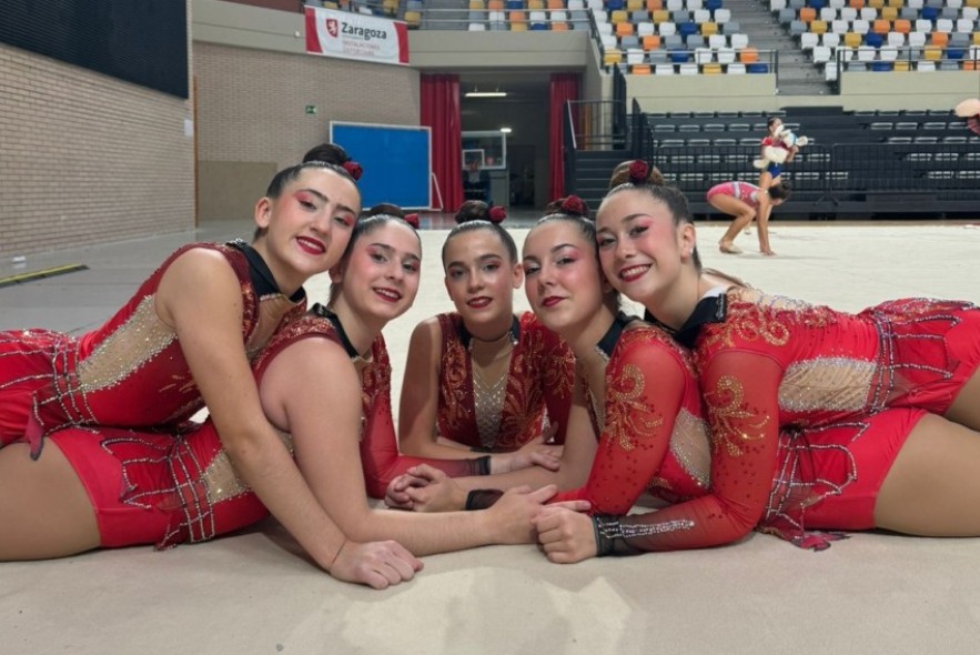 El júnior del Rítmica Teruel,  al Campeonato de España