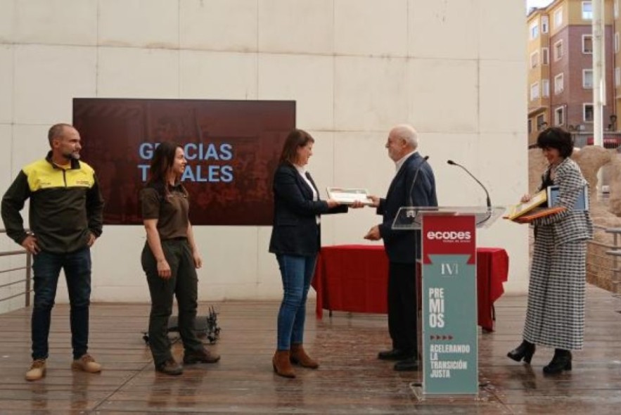 ECODES reconoce al dispositivo INFOAR por su labor en la prevención y extinción de incendios forestales