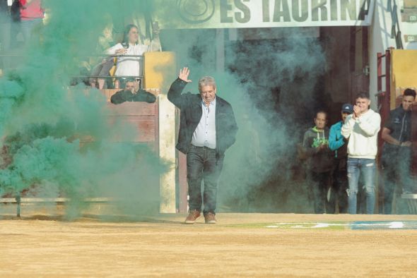 El Ruedo consiguió sacar adelante el pasado sábado su festejo en homenaje al ganadero Emiliano Conejos