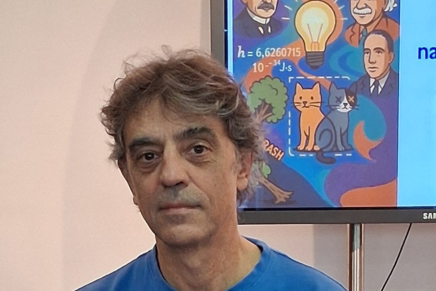 Luis Martín Moreno, vicedirector del Instituto de Nanociencia y Materiales de Aragón: “Que la mecánica cuántica sea difícil de explicar no quita que  la economía se base en ella”