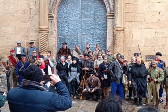 Mirambel revive la grabación del film ‘Tierra y Libertad’, 30 años después