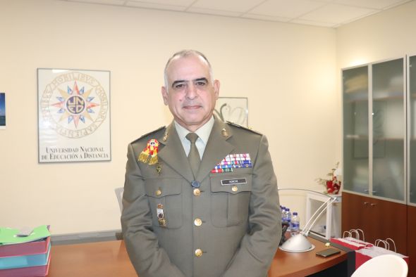 Prudencio Horche, director de la Academia General Militar de Zaragoza: “Podemos estar orgullosos de que la Academia General Militar es un centro referente y puntero”